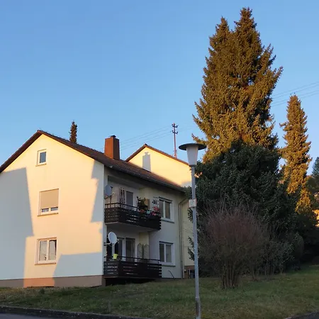 Apartmán Gemuetliche Ferienwohnung Whole Apartment Merlion 65Sqm, Wlan Wifi, 3 Zi Rooms, Taubertal Kgh